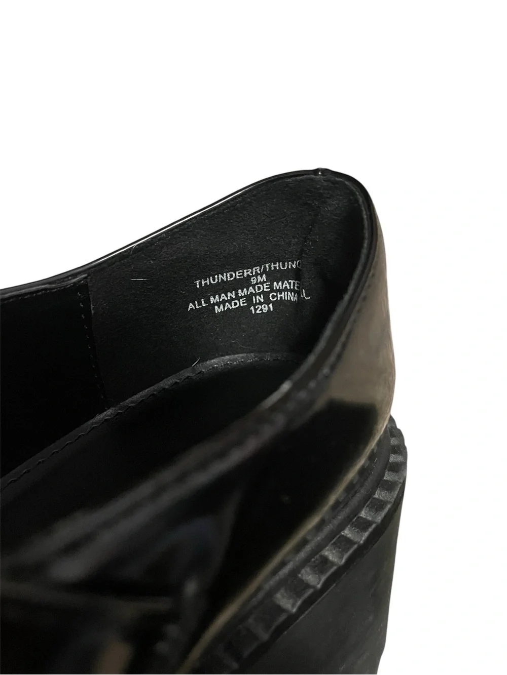 Chunky Mary Jane Platform Heels - Black Size 9